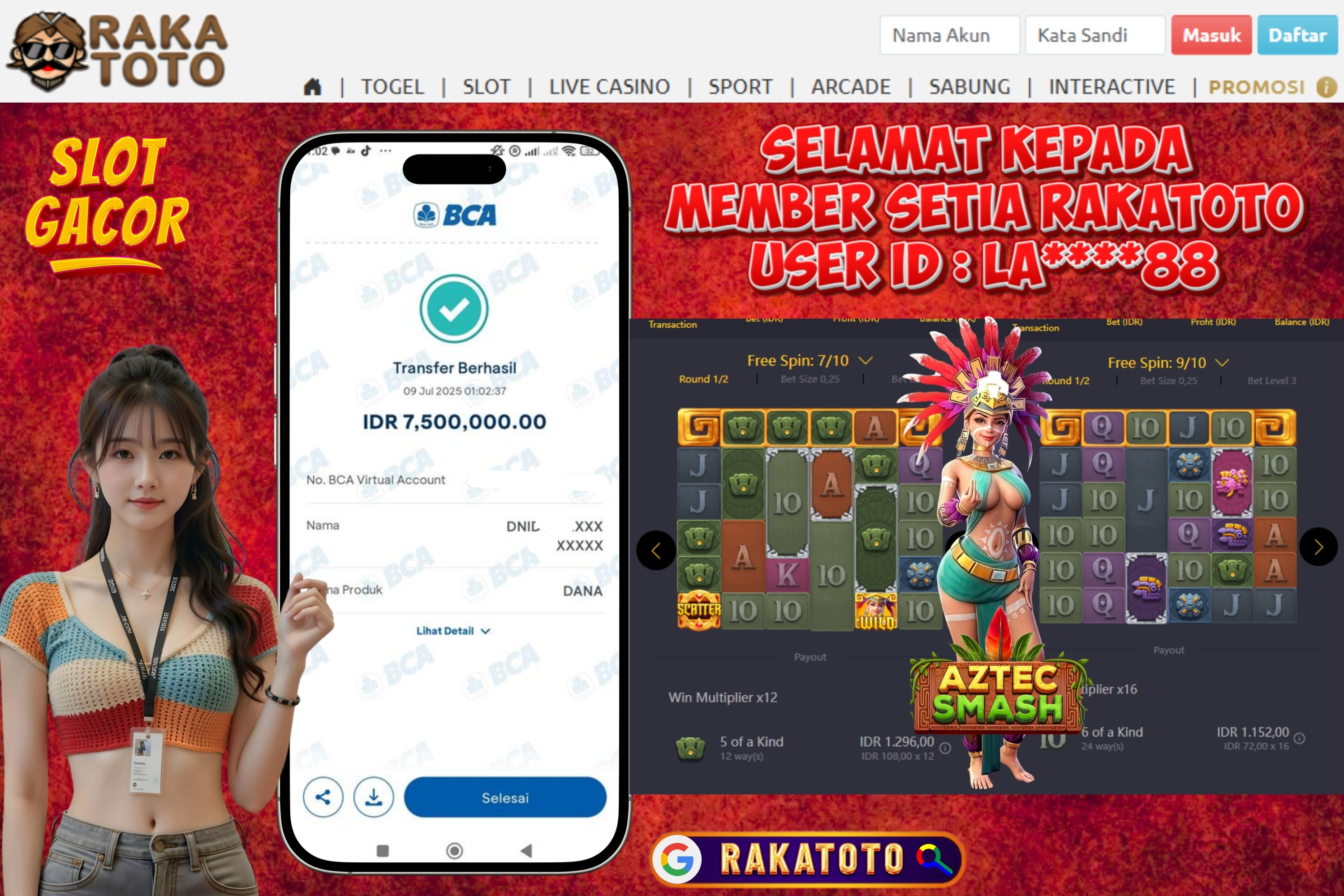 JACKPOT AZTEC SMAS